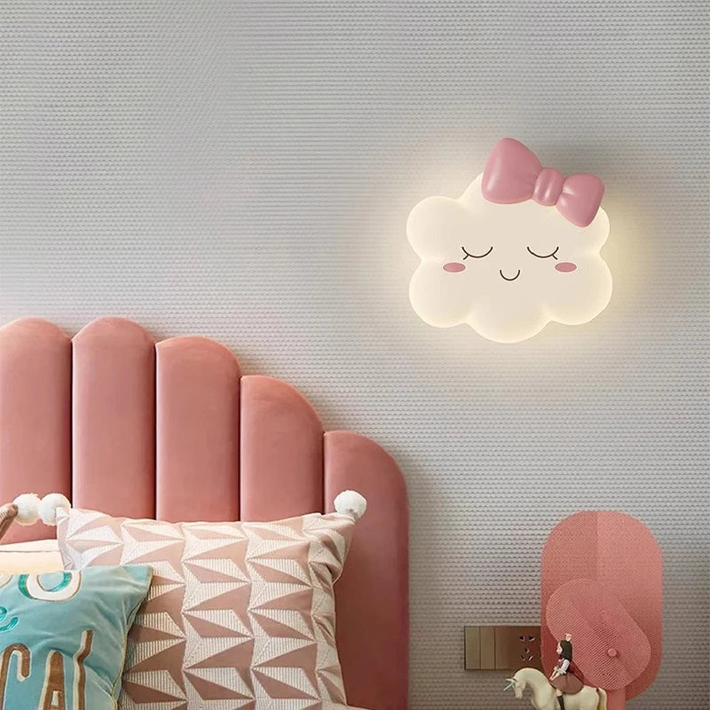 RomanticCloud Lamp - Cloud Wall Sconce for Kids' Bedroom