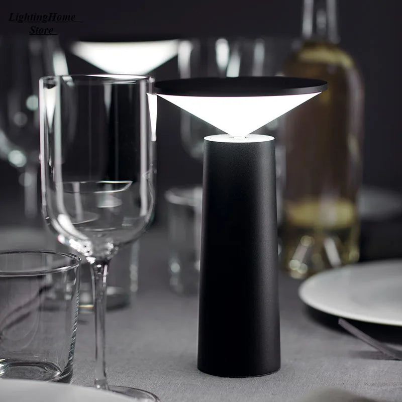ChicLicht - Modern Touch Table Lamp with USB Charging