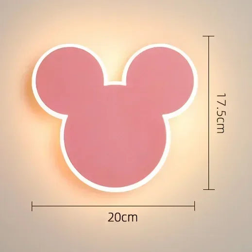 PinkRabbit - LED Rabbit Wall Lamp for Kids' Bedroom