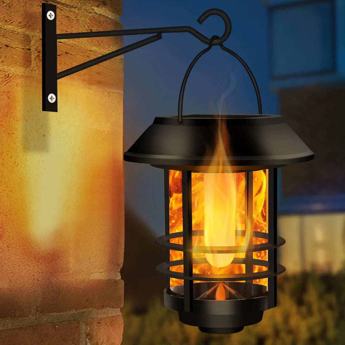 EcoGlow - Elegant Solar Lantern for Outdoors