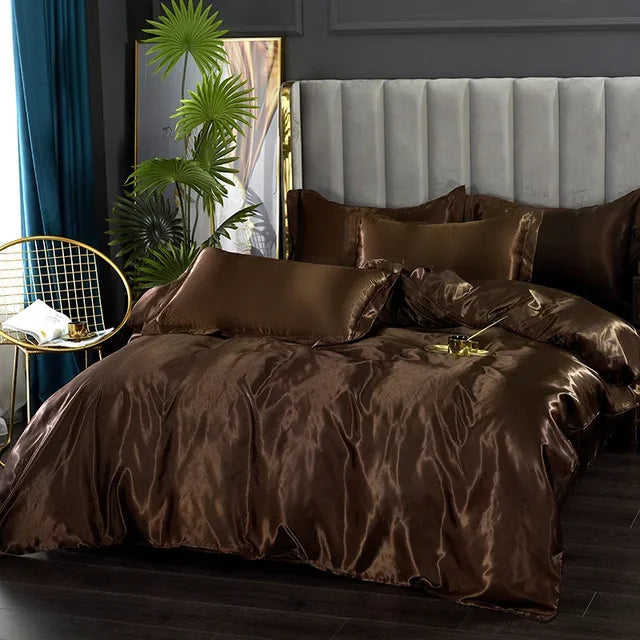SatinDream - Luxurious Satin Bedding Set for Dreamy Nights