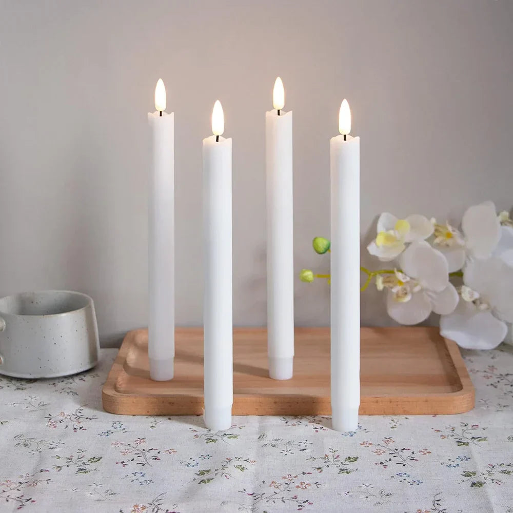 TaperFlame - Elegant Flameless LED Taper Candle Set