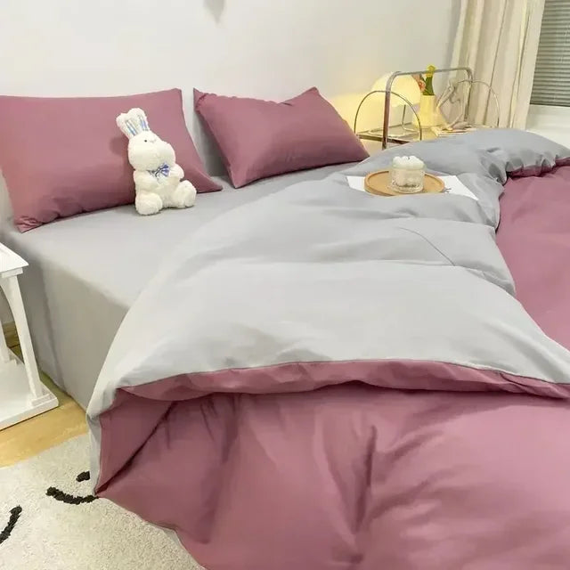DuoDream Duvet Cover - Elegant Reversible Cover for Cozy Comfort