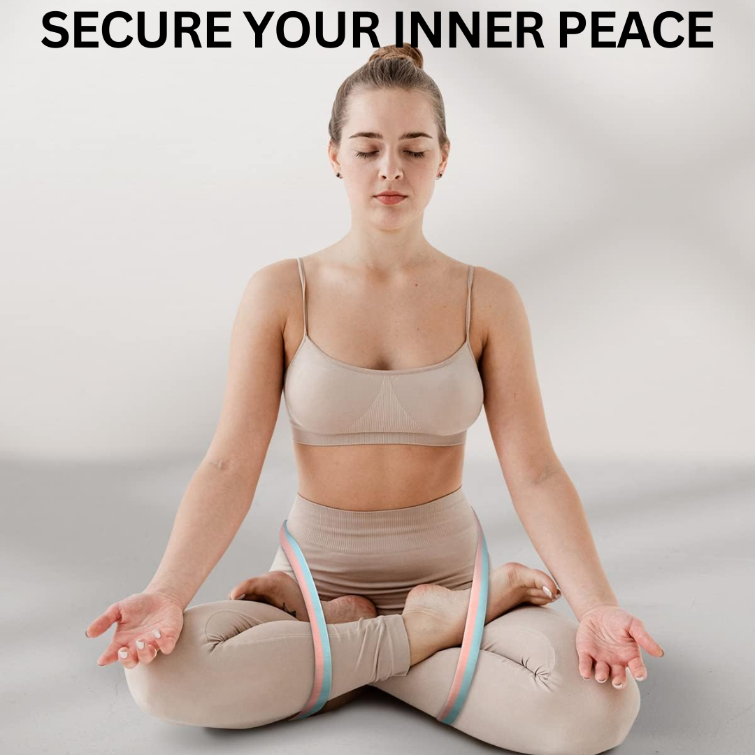 FlexFit - Sangle de yoga réglable avec anneau en D