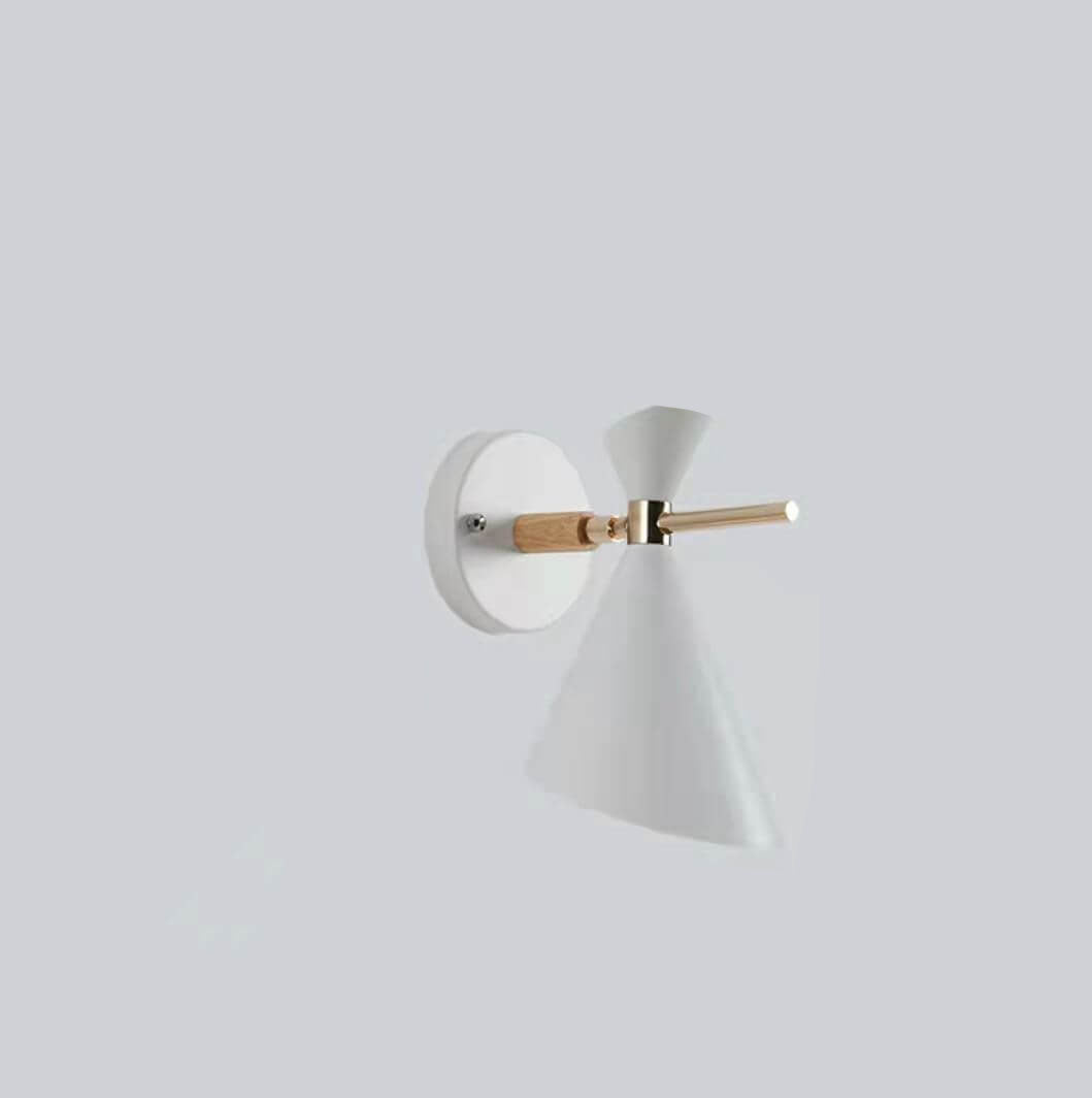 NordicElegance Wall Light - Minimalist LED Horn-Shaped Sconce