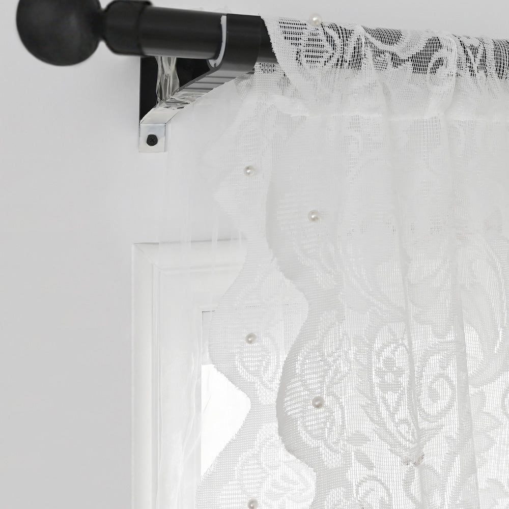 EleganceSheer - Light, Sheer White Curtains for Windows