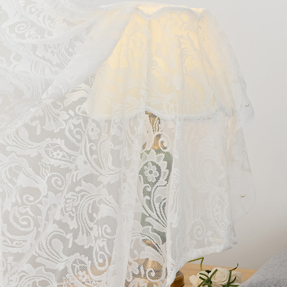 EleganceSheer - Light, Sheer White Curtains for Windows