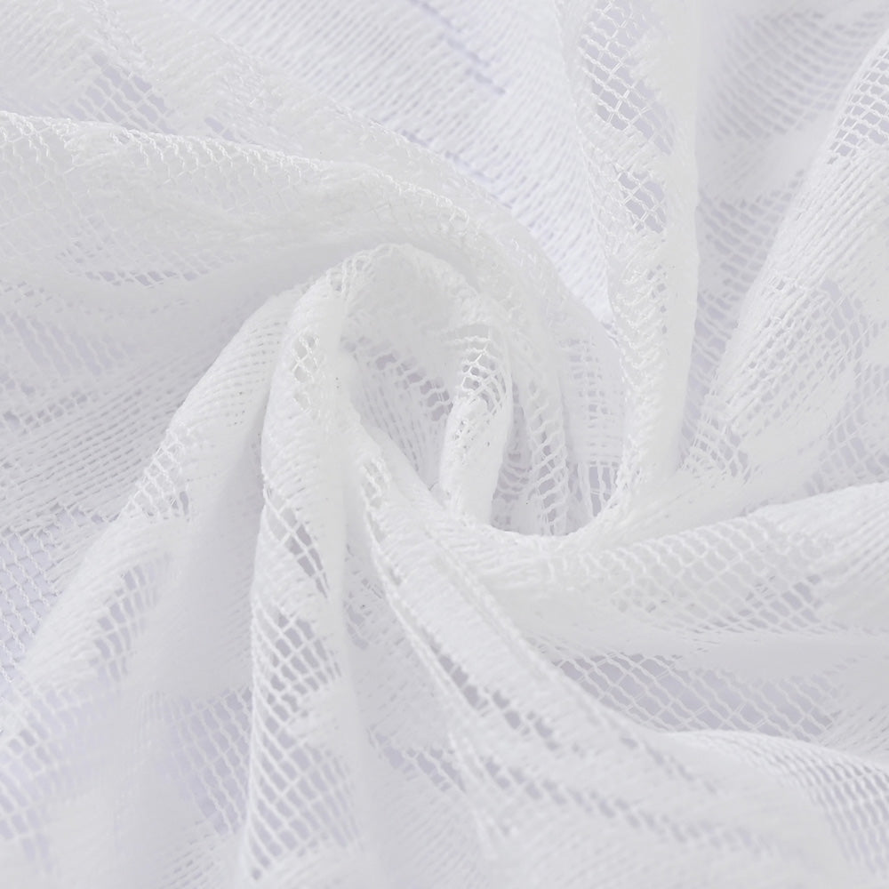 EleganceSheer - Light, Sheer White Curtains for Windows