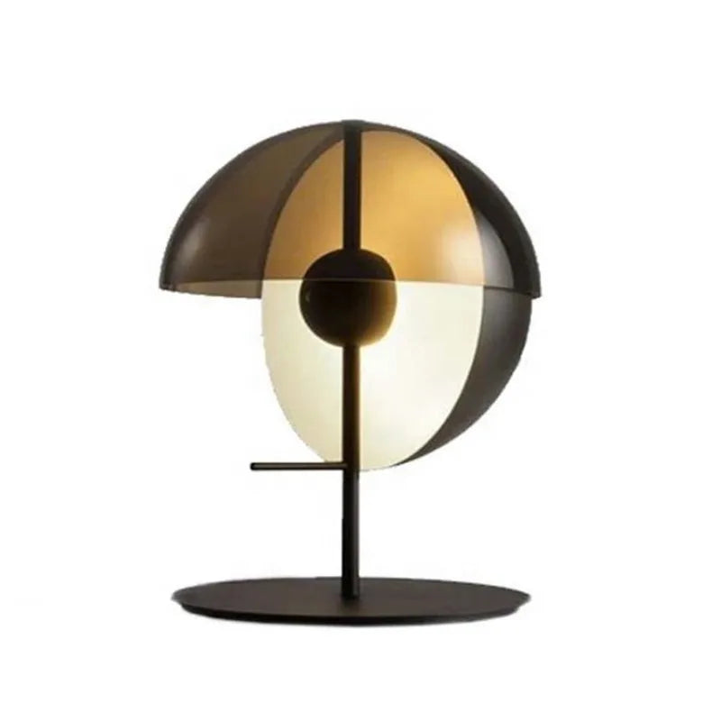 Zavrik - Glass and Metal Designer Table Lamp