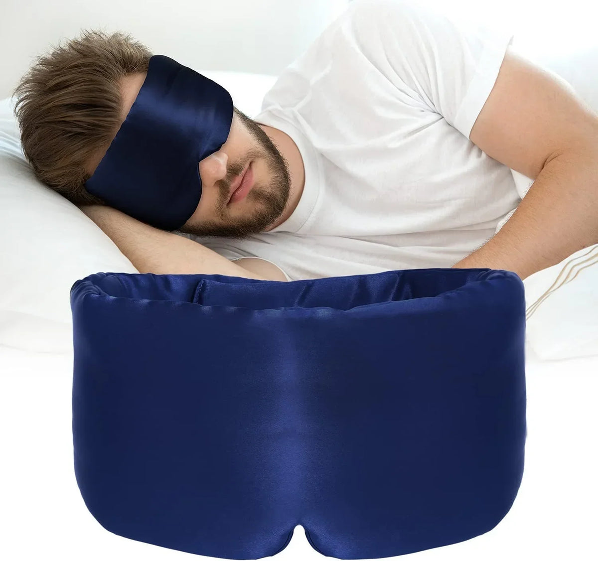 Golden Silk - Mulberry Silk Sleep Mask for Absolute Relaxation