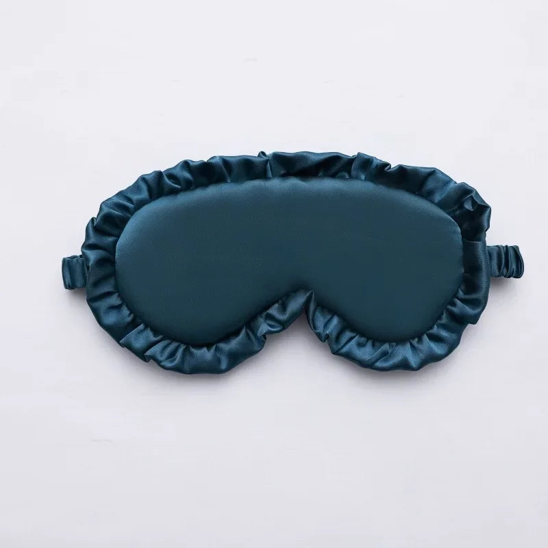 Ruffle - Soft Silk Sleep Mask with Delicate Ruffles