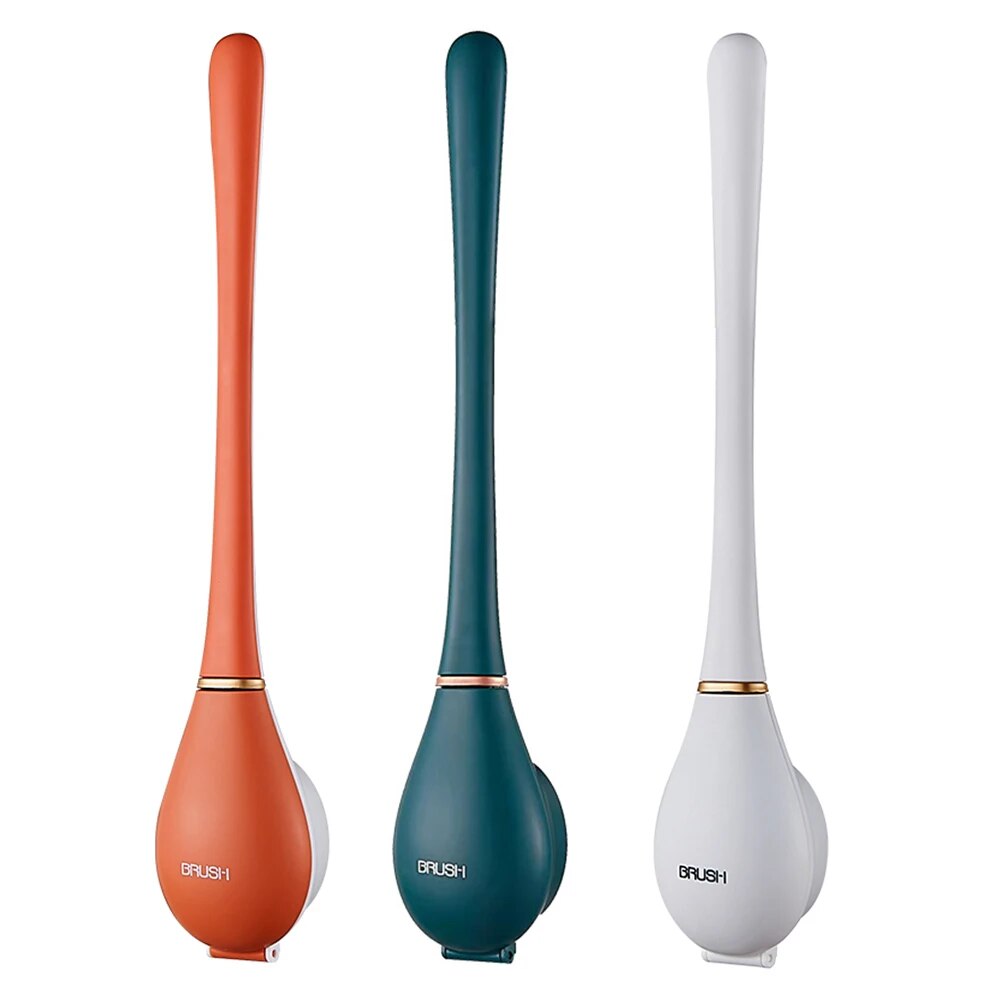 SumiClean - Brosse WC en silicone au design épuré