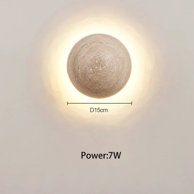 ZenGlow Wall Lamp - Applique murale wabi-sabi minimaliste