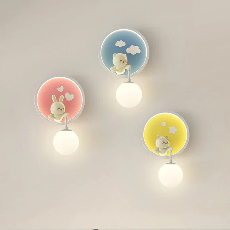 RomanticWall Light - Animal Wall Sconce for Kids' Bedroom