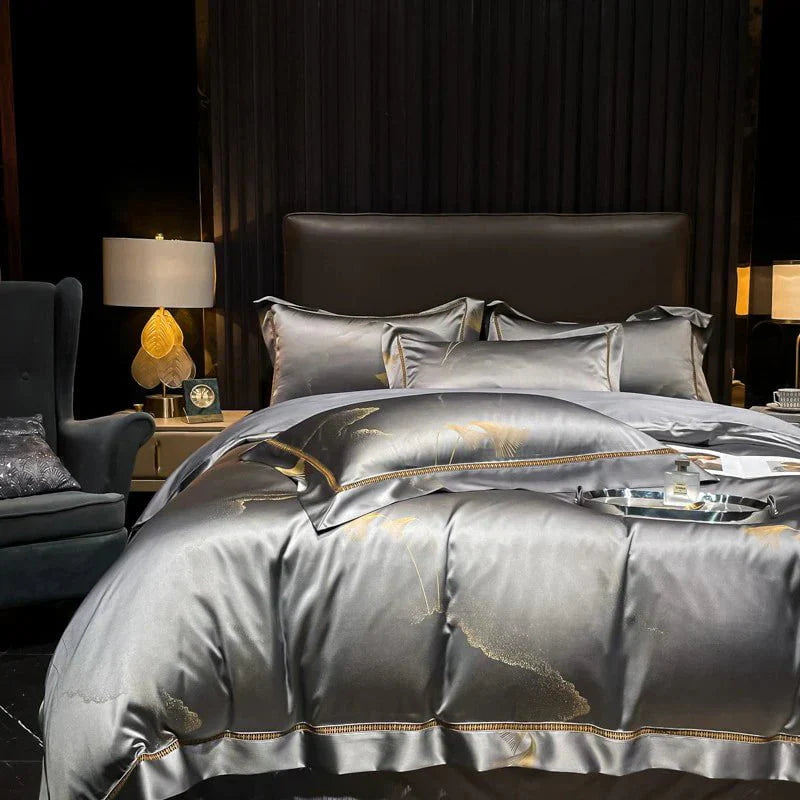 Golden Mist - Luxury Egyptian Cotton Duvet Cover