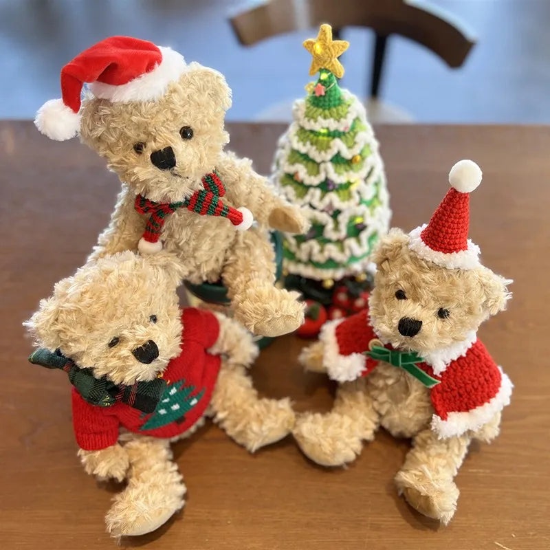 Teddy Bear Plush - Cuddly Companion with Interchangeable Outfit