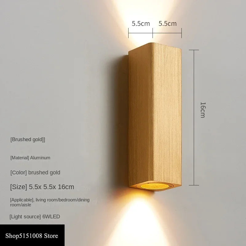 Nyvora - Elegant LED Wall Sconce for Bedroom and Hallway