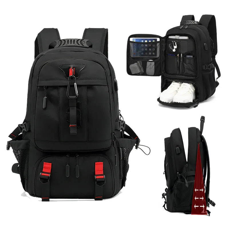 TechTrek Pro Backpack - Built-In USB Charging Port