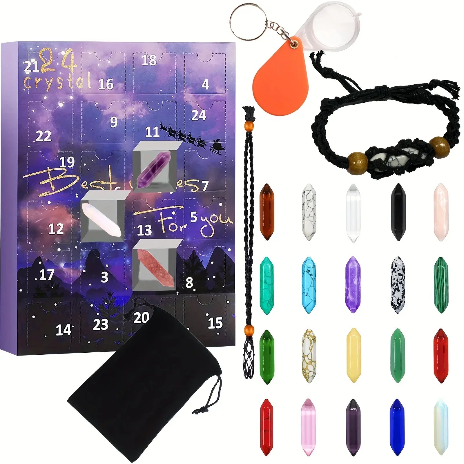 SparklingGems Calendar - 24 Cristaux Calendrier Avent