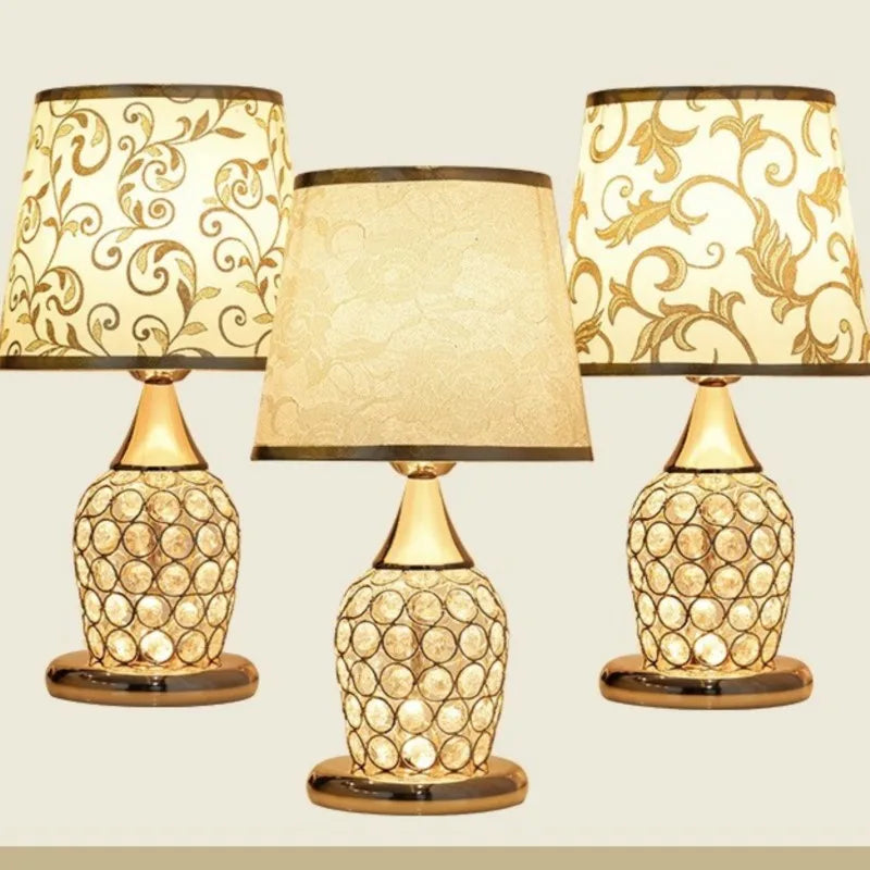 Wysteria - Elegant Crystal Glass Table Lamp
