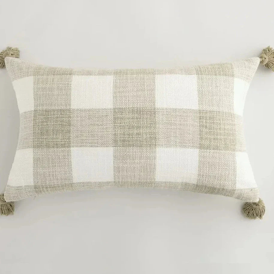 Elegance Loft - Linen Cushion Cover with Fringe for Any Interior