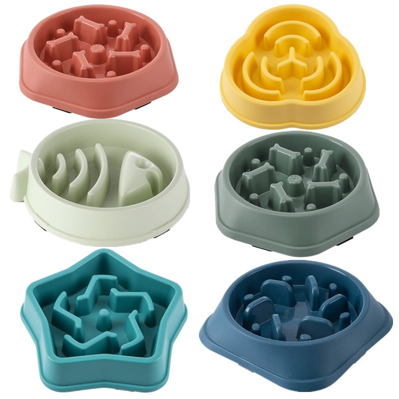 Milo SlowFeeder - Anti-Gulp Slow Feeder Dog Bowl