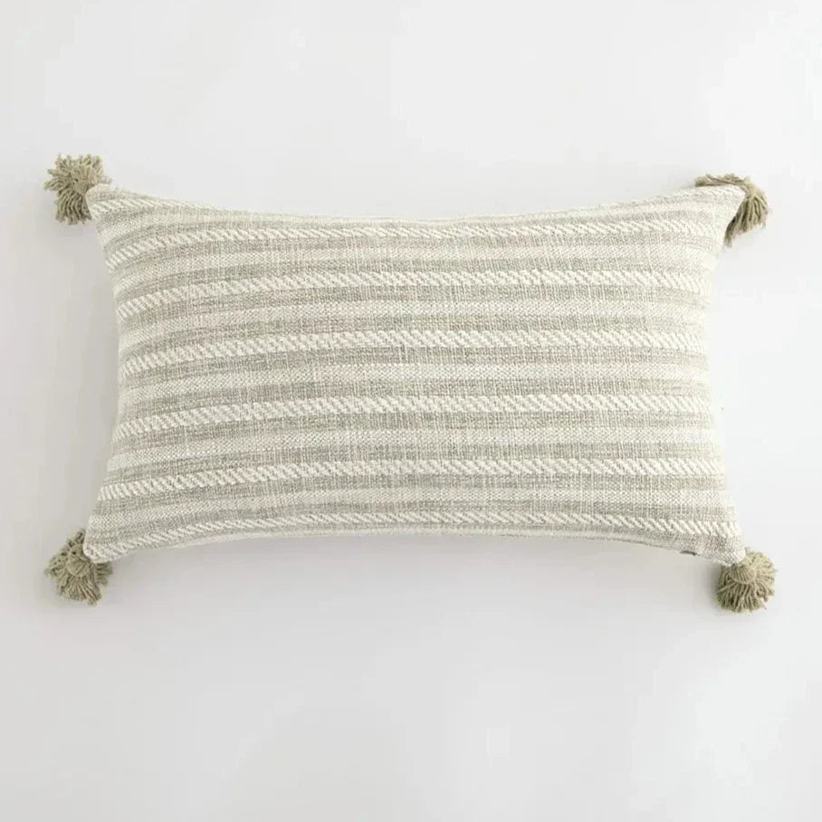 Elegance Loft - Linen Cushion Cover with Fringe for Any Interior