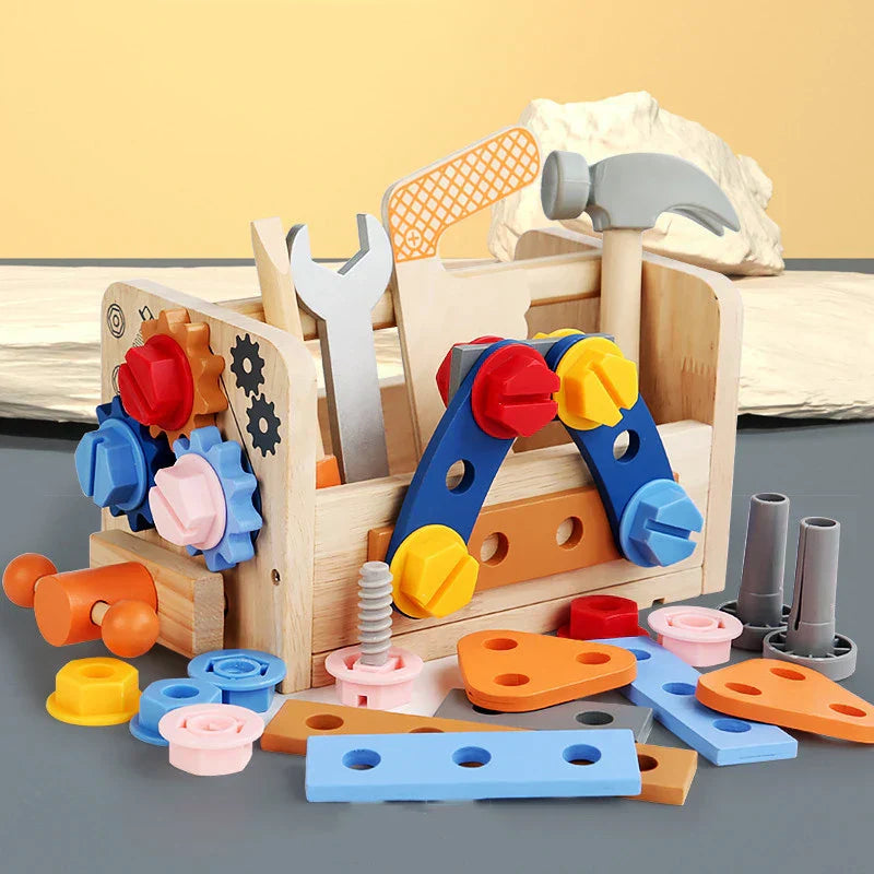 BuildMaster Set - Outils Construction Créatifs pour Enfants