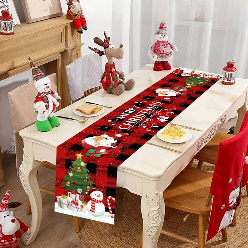 FestiveDream Table Runner - Sparkling Christmas Table Decor
