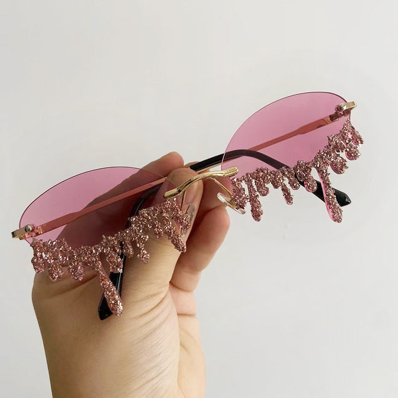 Cry me a Glitter - Lunettes de Festival à Paillettes