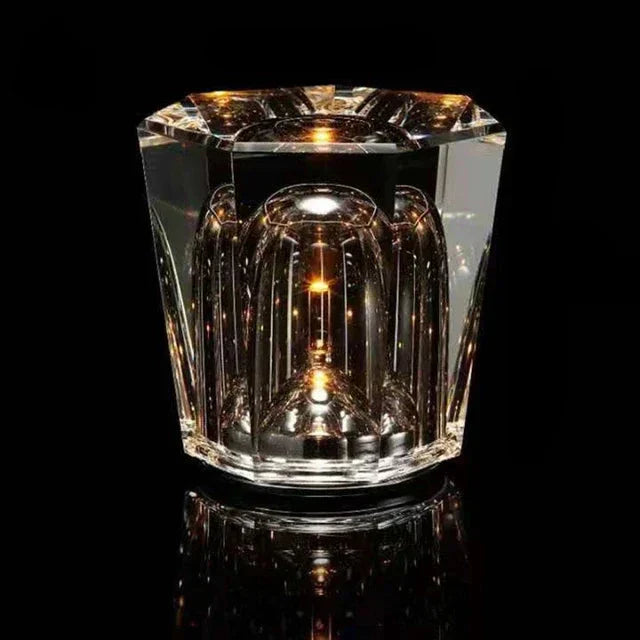 Uclarion - Luxurious Crystal and Iron Pendant Light for Restaurants