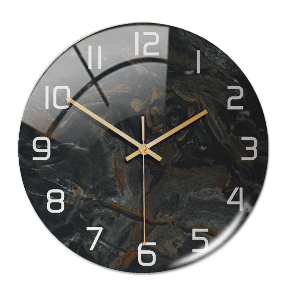 Timeless Marble - Silent Mechanism Marble Wall Clock