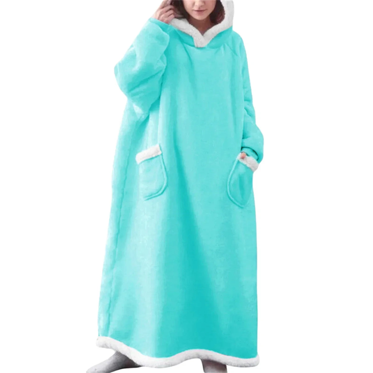 PlushHug - Oversized Soft Plush Hoodie