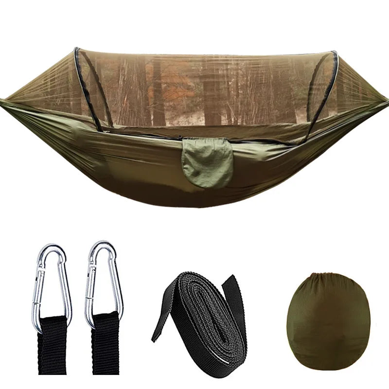 HangMatPro - Hammock with Mosquito Net and Anti-Roll System