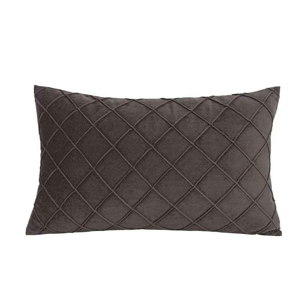 SerenityLounge - Refined Scandinavian Velvet Cushion Cover