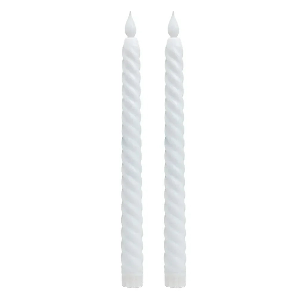 Candlestick - Elegant Long LED Candles with 3D Wick