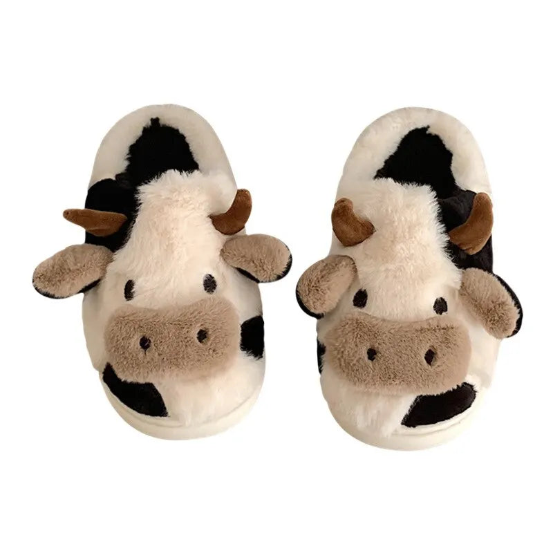 ComfortCow Slippers - Cozy Cow Slippers for Winter Days