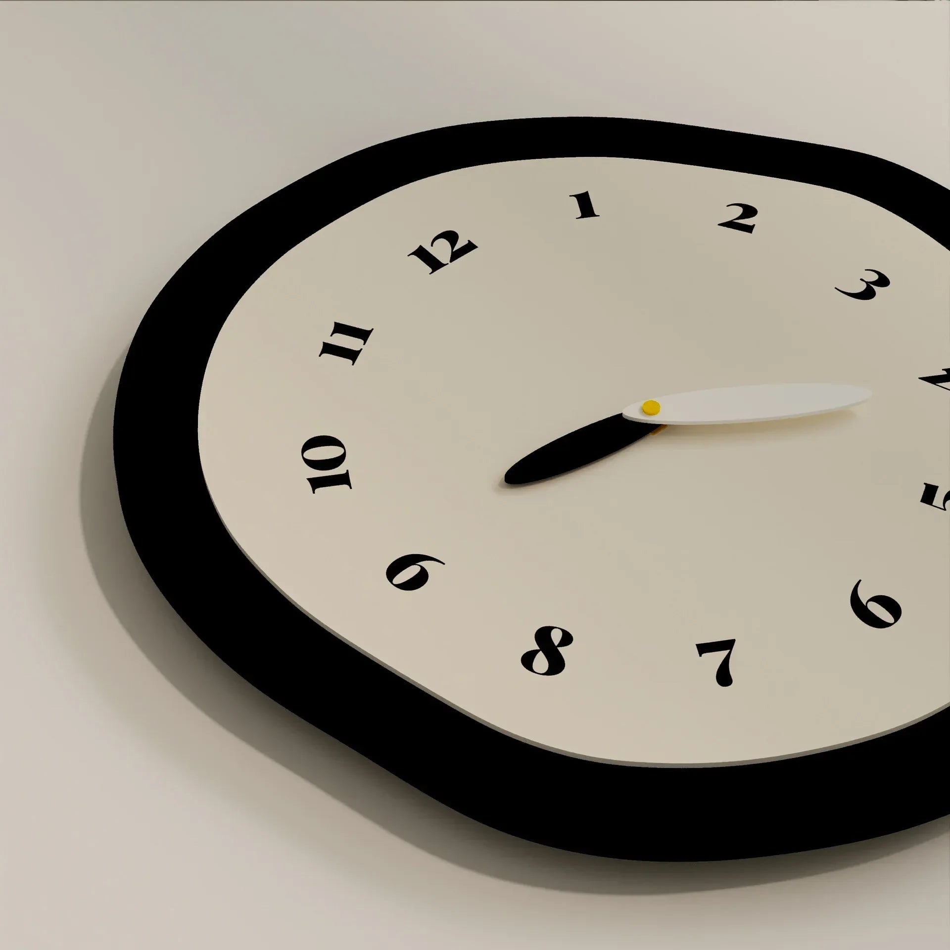 NordicClock - Horloge Murale Scandinave Élégante et Silencieuse
