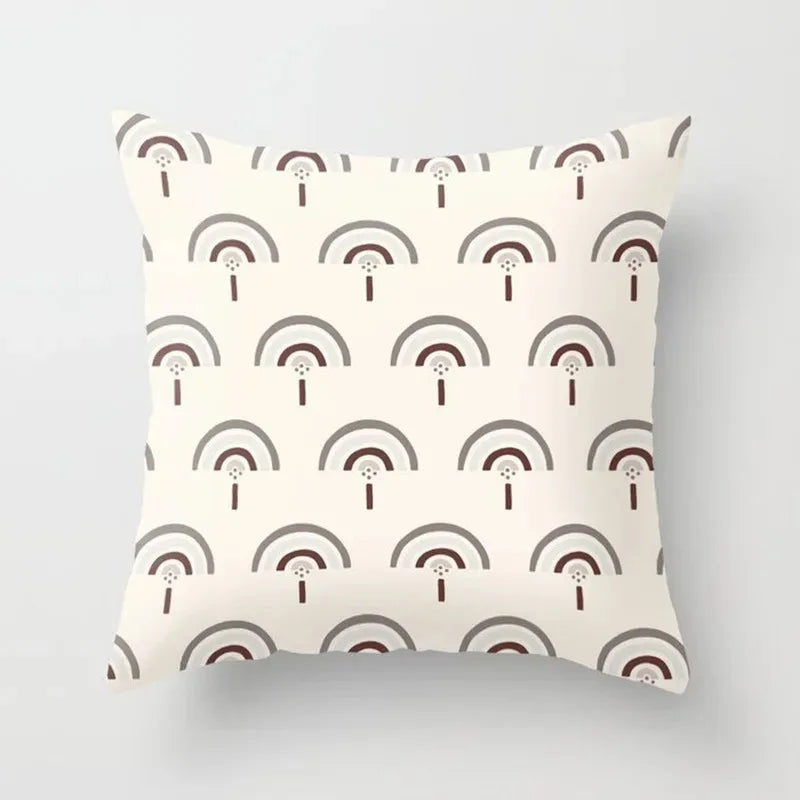 VelvetHaven - Botanical Cushion Cover for a Fresh, Natural Interior