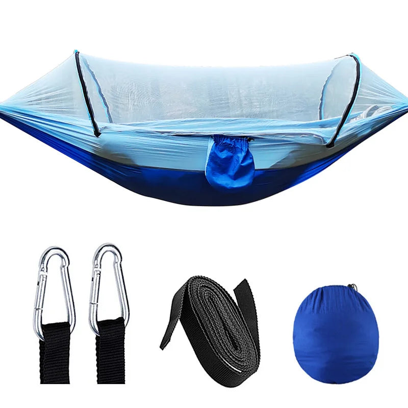 HangMatPro - Hammock with Mosquito Net and Anti-Roll System
