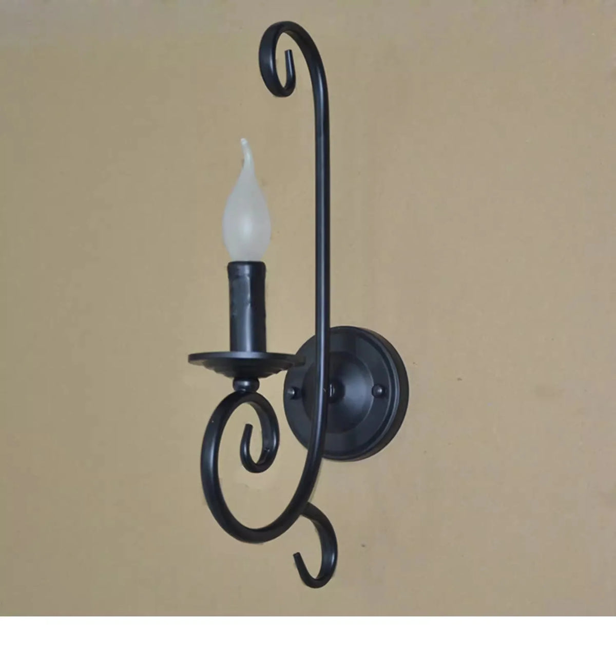 VintageGlow Wall Light - Industrial Vintage Metal Sconce