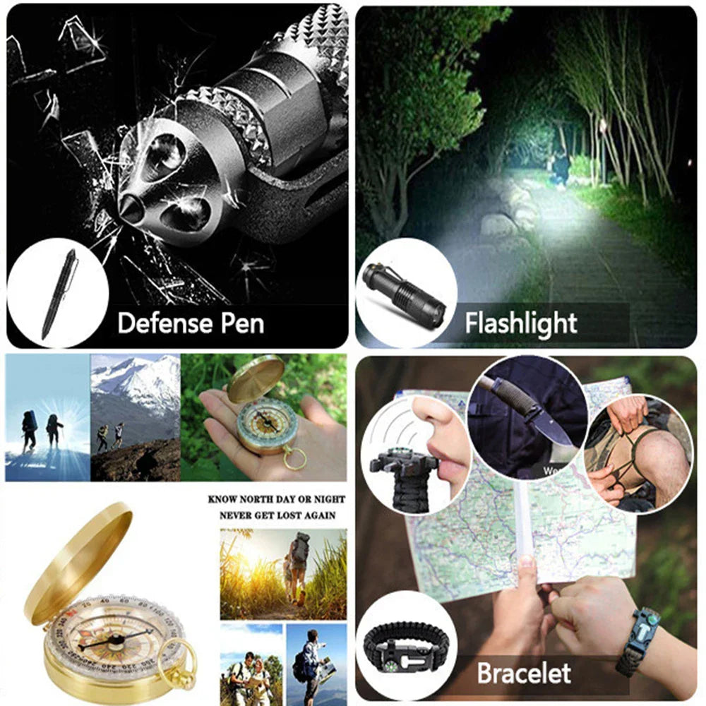 SurvivalAid - Kit complet de premiers secours et de survie