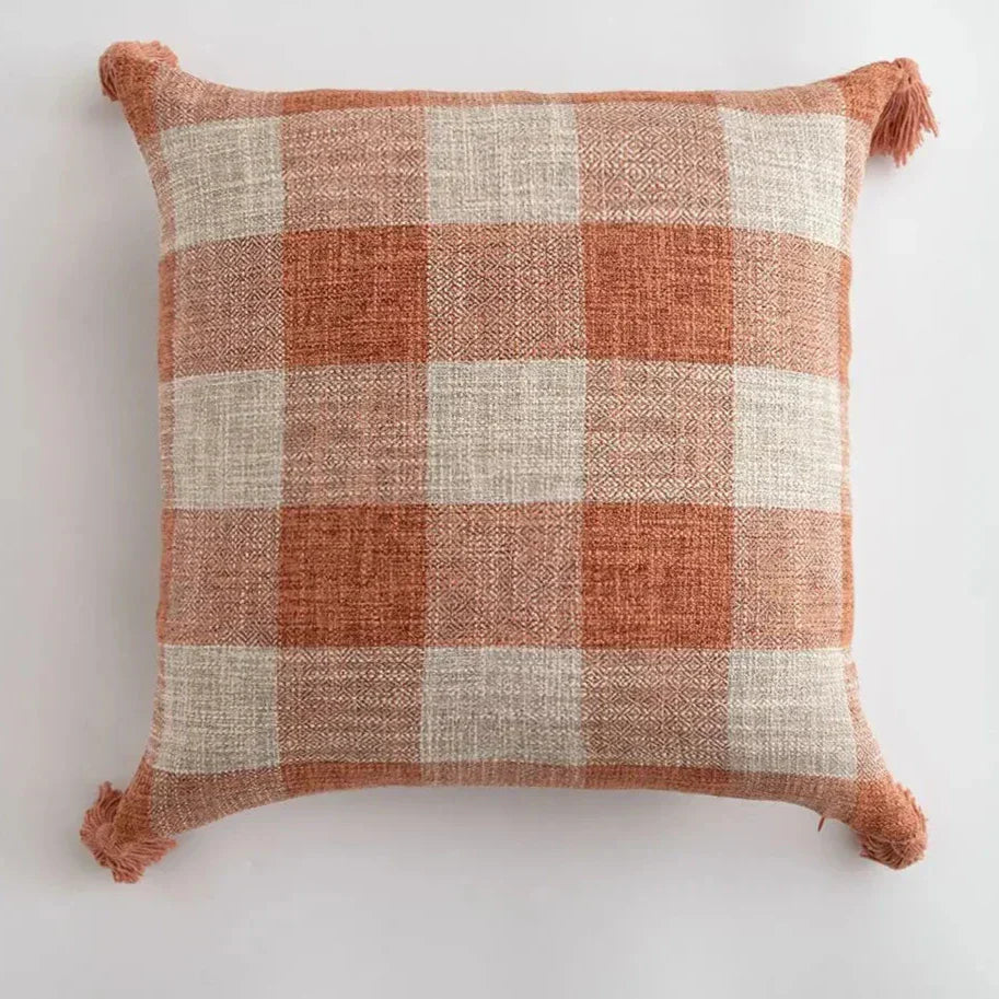 Elegance Loft - Linen Cushion Cover with Fringe for Any Interior