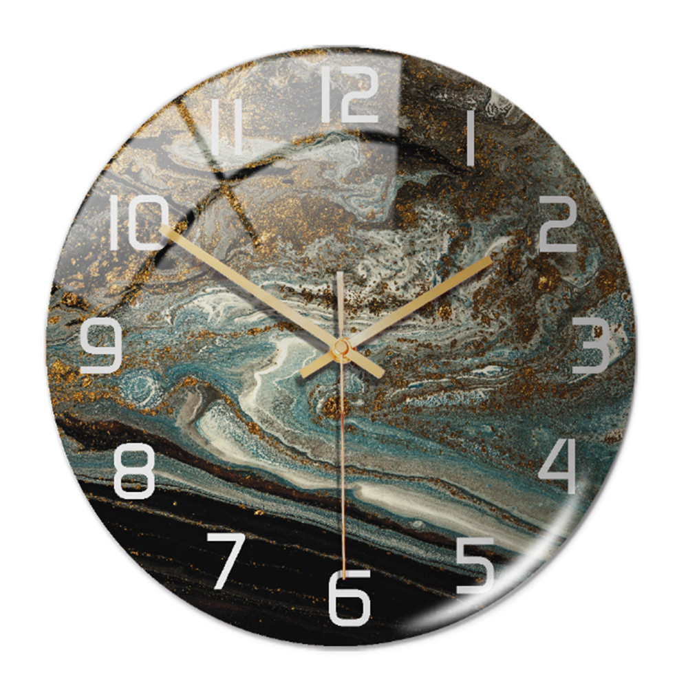 Timeless Marble - Silent Mechanism Marble Wall Clock