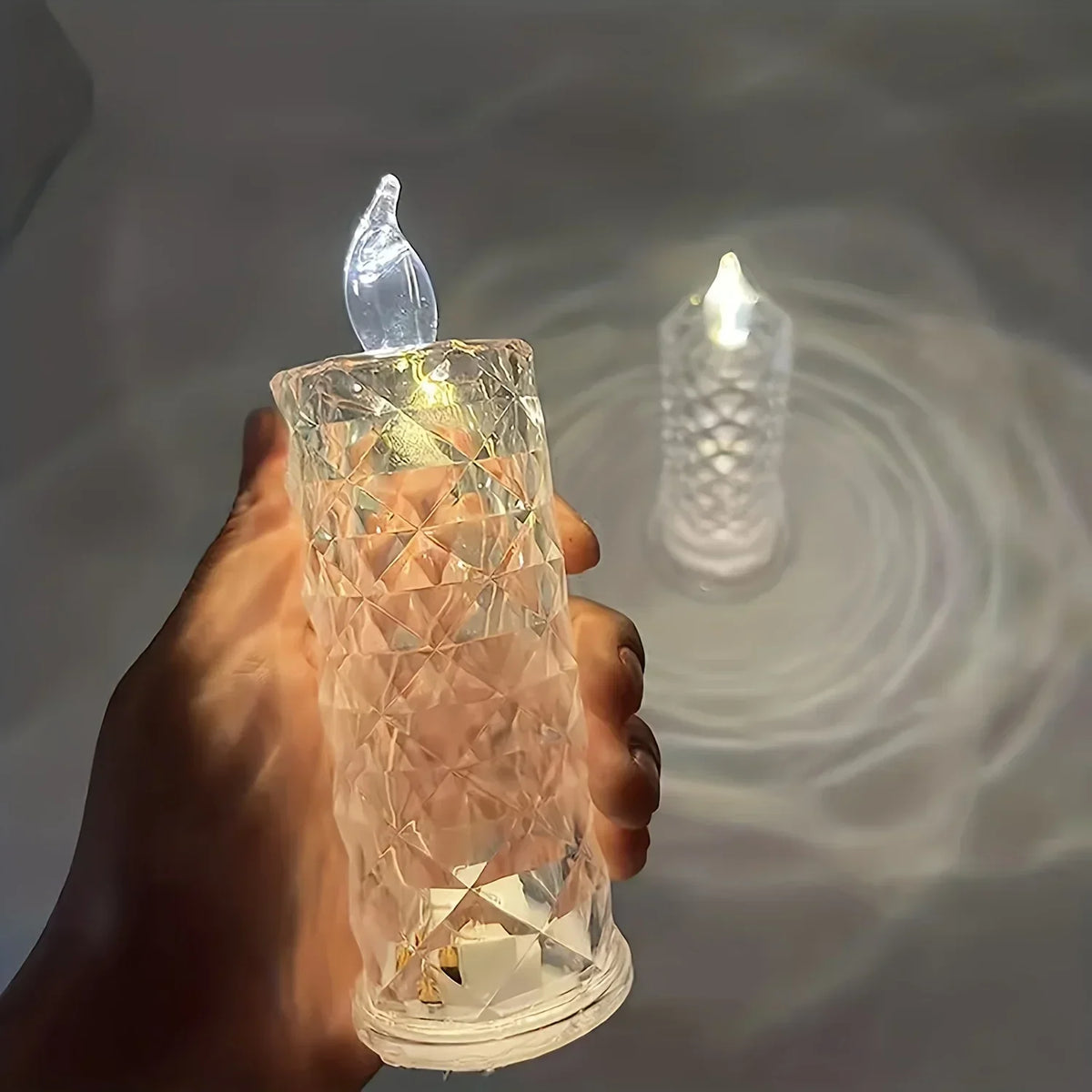 EnchantingGlow Candle - Flameless LED Candle for a Cozy Ambiance