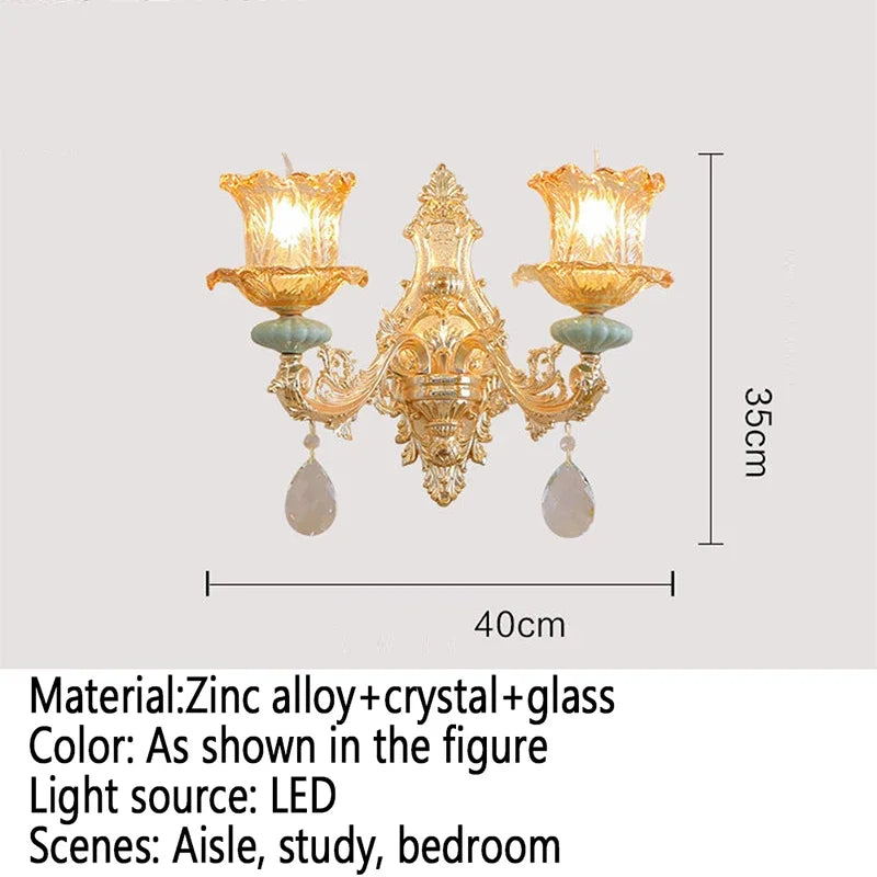 CrystalLuxe - Applique murale en cristal pour un intérieur moderne
