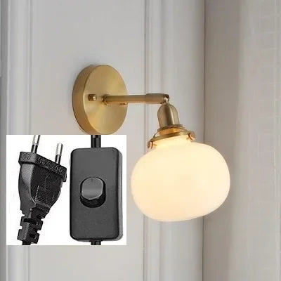 LightCrown - Modern Glass and Metal Wall Sconce