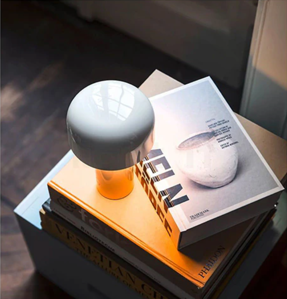 Italian Mushroom - Cordless Table Lamp for a Magical Ambiance