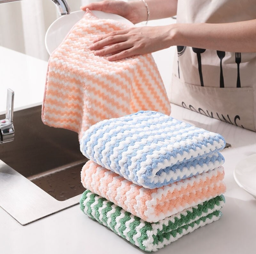 Wonder Wipe - Lingettes microfibre réutilisables et absorbantes