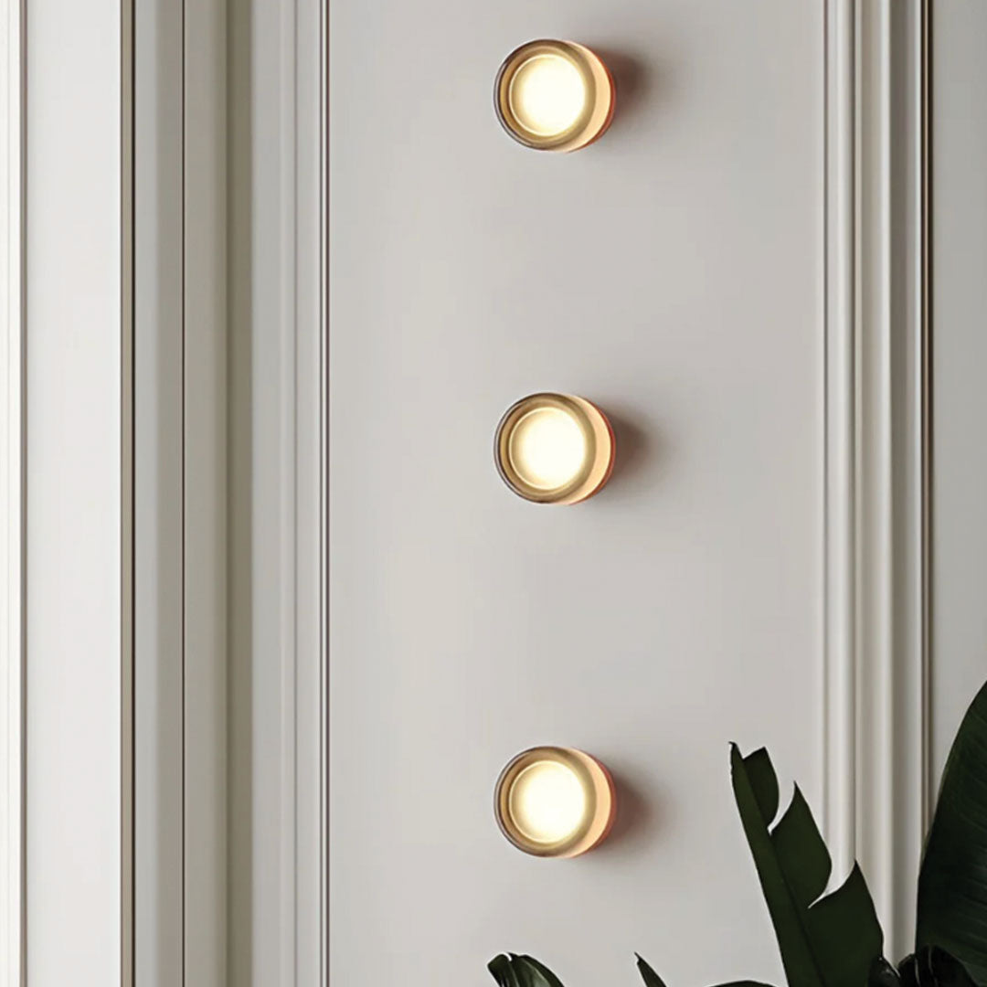 DimpleWall - Elegant LED Wall Sconce for Ambient Lighting